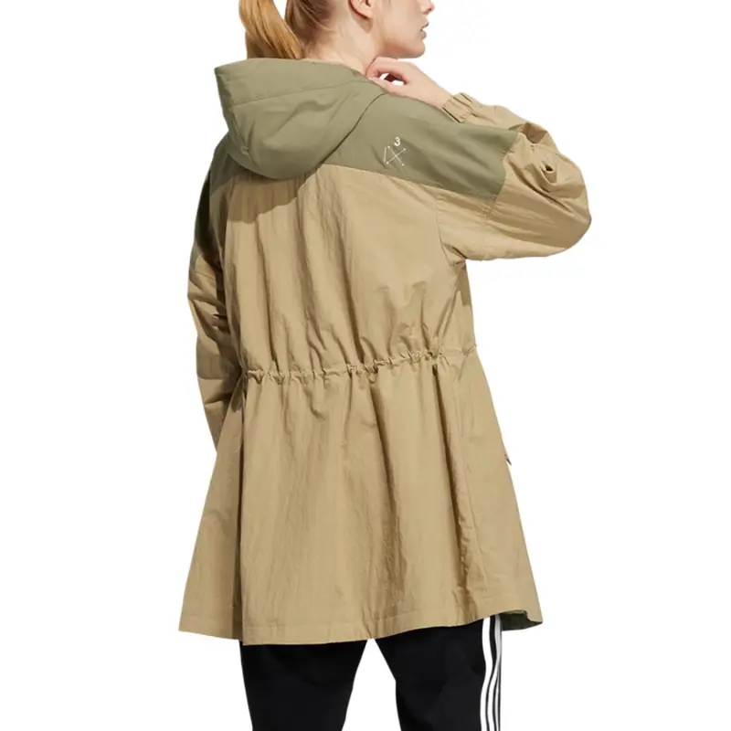 Adidas PRSVE COAT Jacket Women's Khaki-2