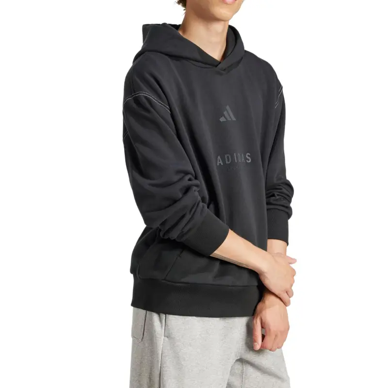 Adidas Free Shipping With AdiClub All Szn Fleece Graphic Hoodie-3