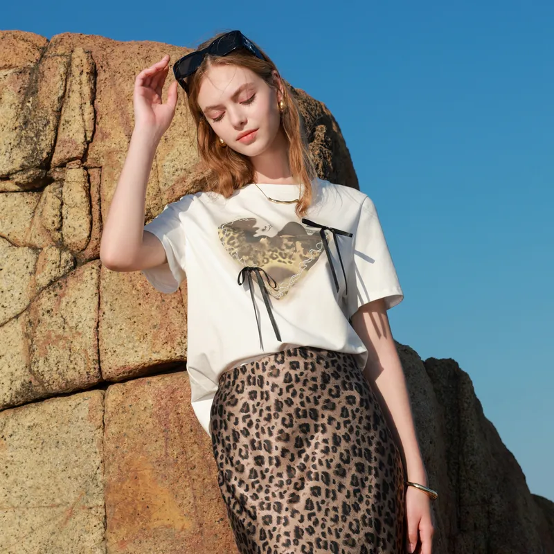 3COLOUR T Shirt Women's Cloud White-6
