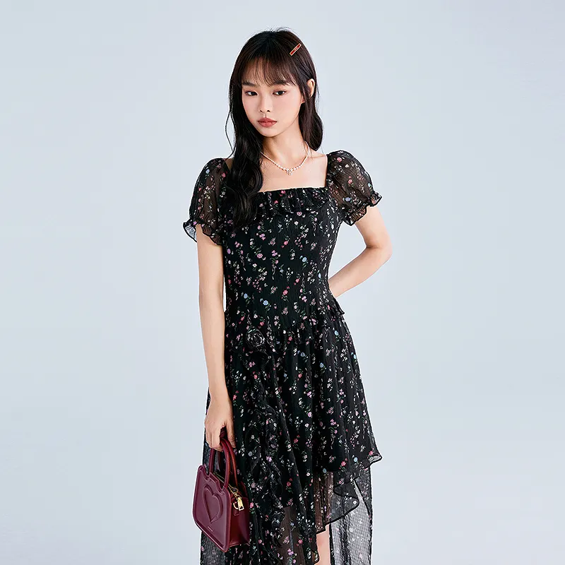 LEDIN Short Sleeved Dress Women's-3