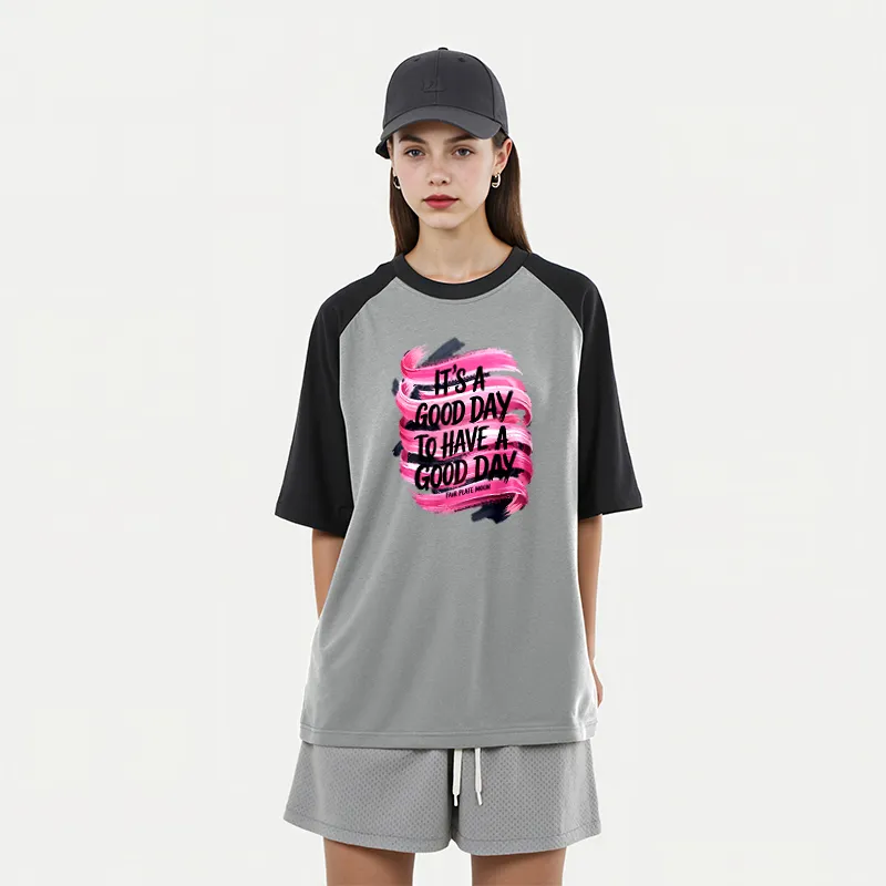 FAIRWHALE Drop Shoulder Sleeve T Shirt Women's-14
