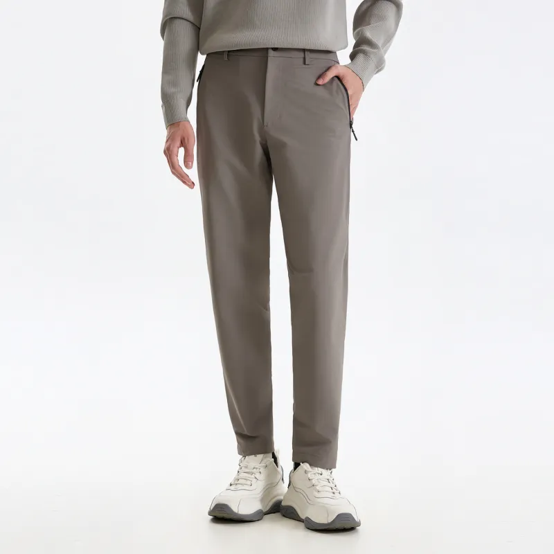 Cabbeen Casual Pants Men's Olive Green-2