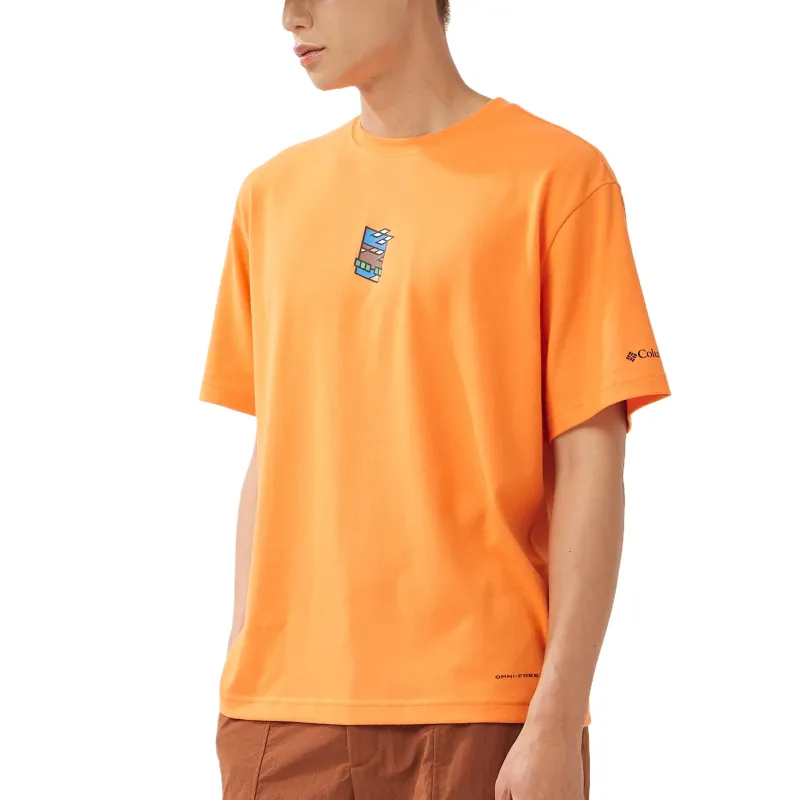 Columbia T Shirts Unisex Orange-2