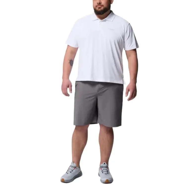Columbia PFG Freezer Polo Shirt Men's White-3