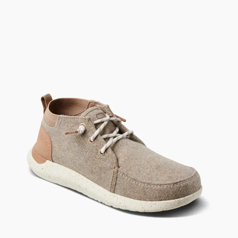 REEF Wear-Resistant Mid-Top Casual Shoes Men Tan-2