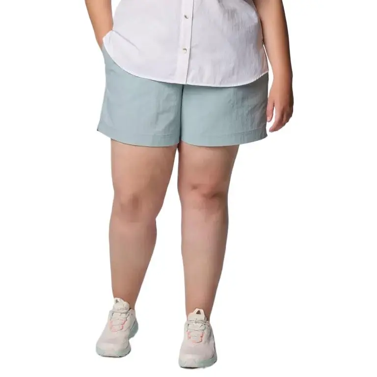 Columbia Backcast 2 Casual Shorts Women's Fragmented Blue-2