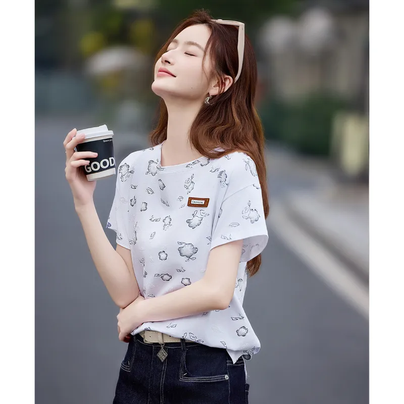 Still Quiet Summer Regular T Shirt Women's-3