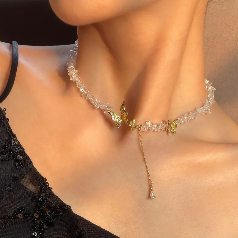 BOONEE ALUS Crystal Accessory Necklace Women's-2