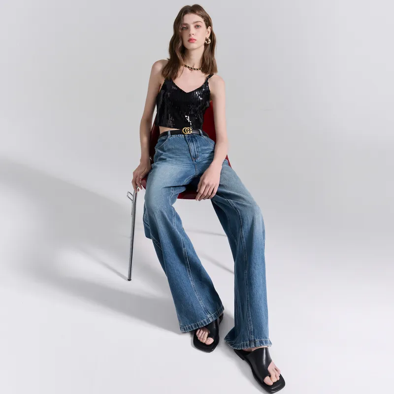 3COLOUR Jeans Women's Haze Blue-4