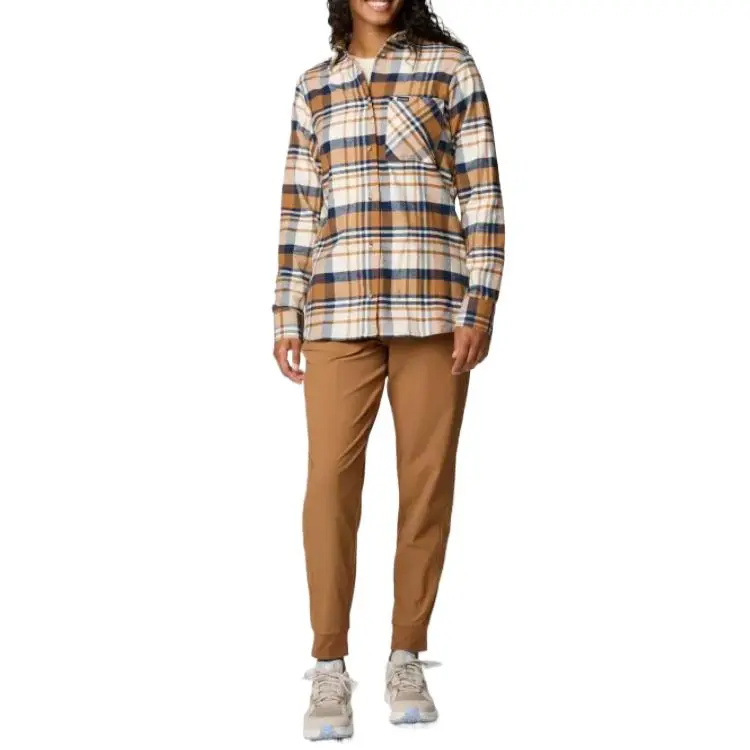 Columbia Calico Basin Shirt Women's Brown-3