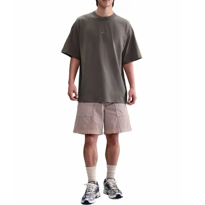 Nike Sportswear T Shirt Men's Brown-1