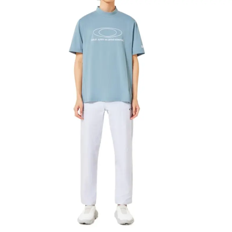 Oakley T Shirts Men Ice Blue 65K-4
