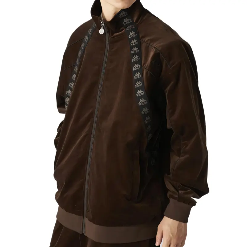 Kappa Jackets Coats Men's Brown-3