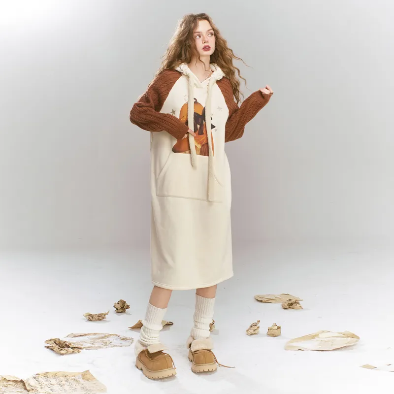 ELF SACK Long Sleeved Dress Women's-11