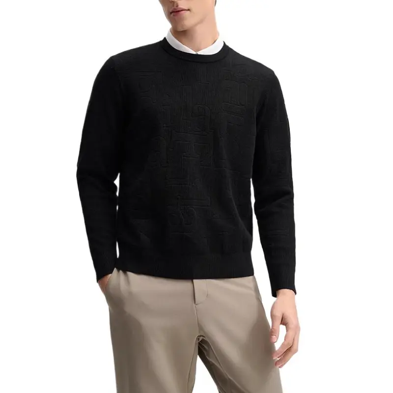 FILA Sweaters Men Jet Black-1