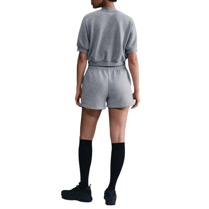 Nike Sportswear Phoenix Fleece Casual Shorts Women's Gray-2