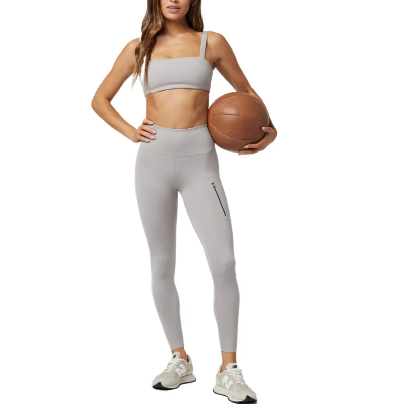 Vuori Leggings Women's Gray/SoftPewter-2