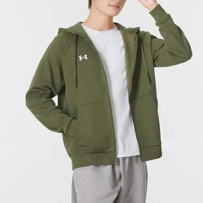 Under Armour Sweatshirt Unisex Green Shopping Bag Included-2