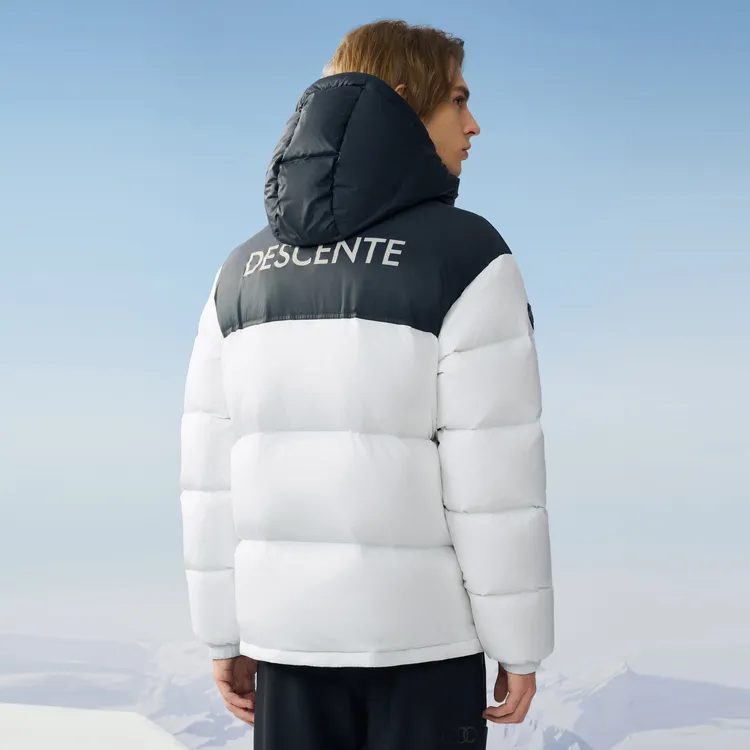 DESCENTE SKI STYLE Hooded Down Jacket Men's-18