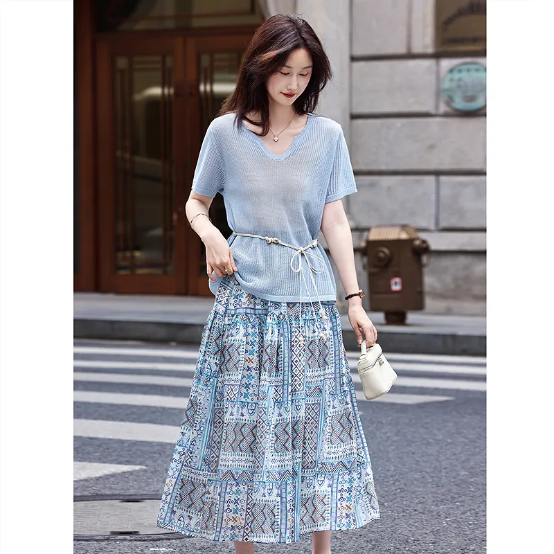 A Paradise For Awakening Skirt Set Women's-3