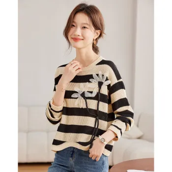 Love Elaine Knitwear Women's Apricot
