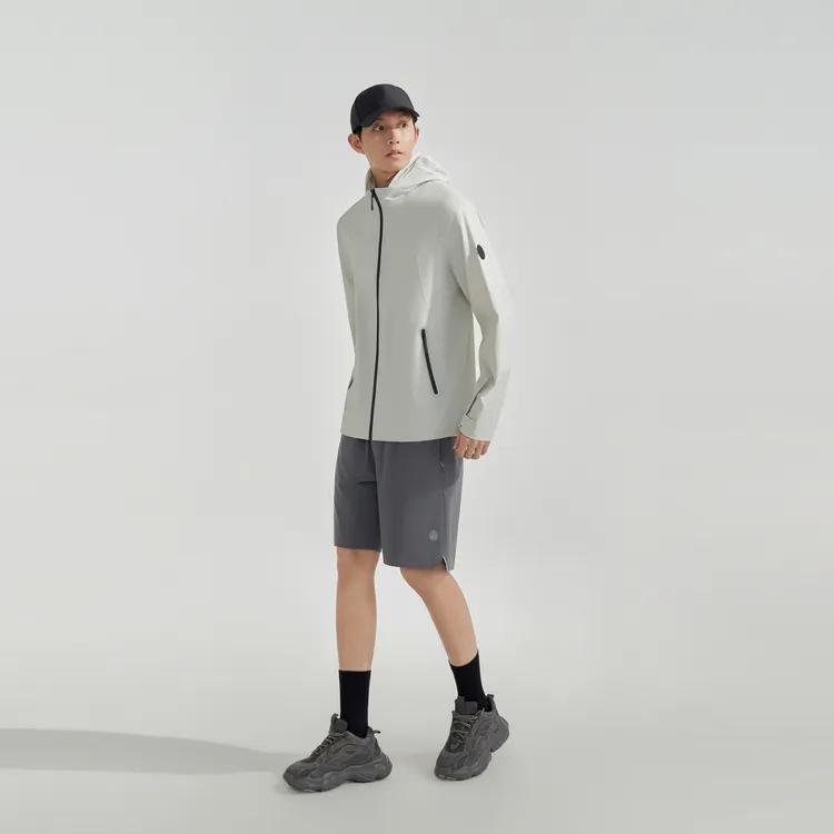 BOSIDENG Casual Shorts Men Medium Gray 8129-2