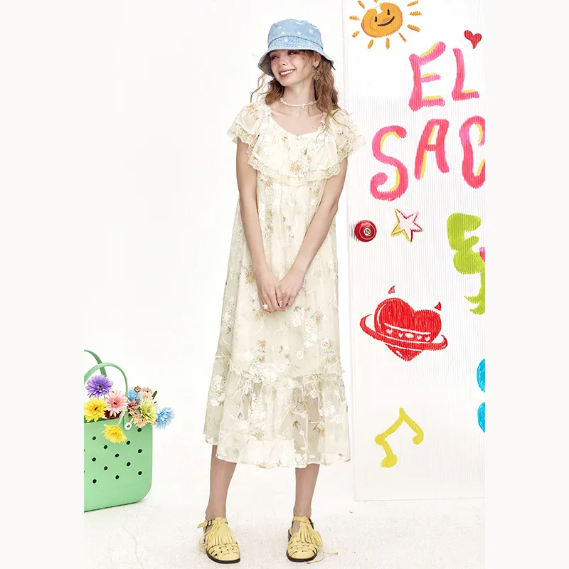 ELF SACK Short Sleeved Dress Women's-7
