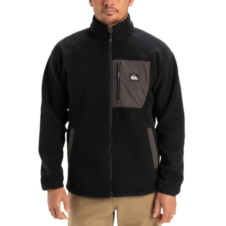 Quiksilver Velvet feel Coat Men's Black-2