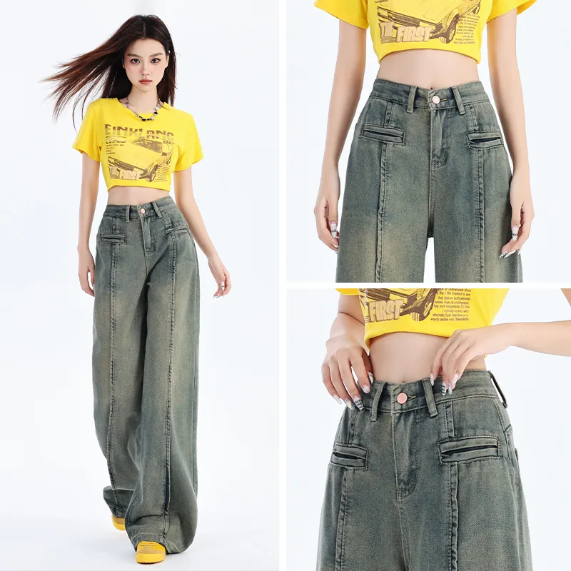 Kele Coco Jeans Unisex Vintage Blue-6