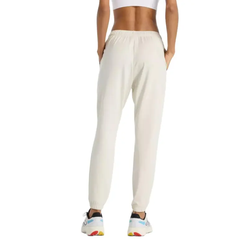 New Balance French Terry Sports Pants Women's White-1