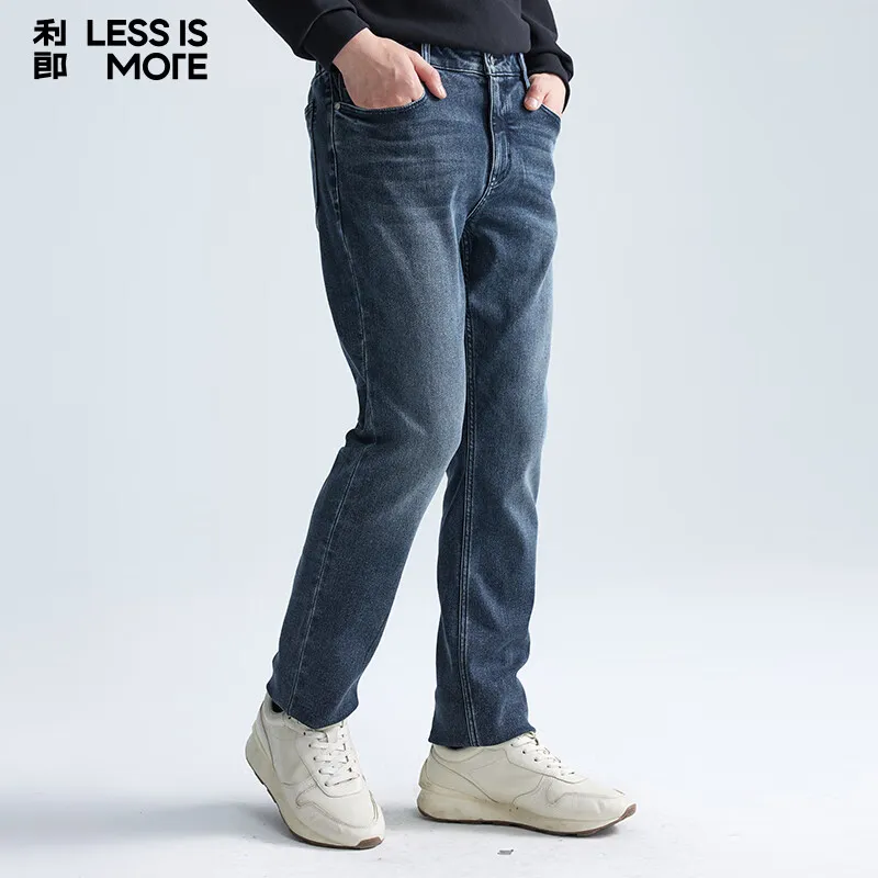 LESS IS MORE Jeans Men's Denim Blue-3