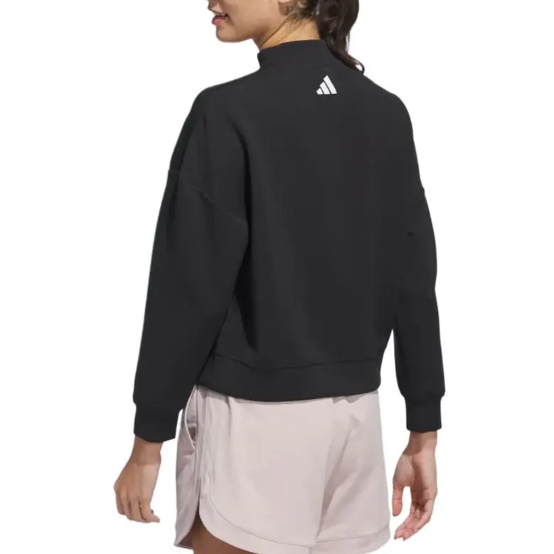 Adidas Free Shipping With AdiClub Beyond Spacer Mock Layer Sweatshirt-2