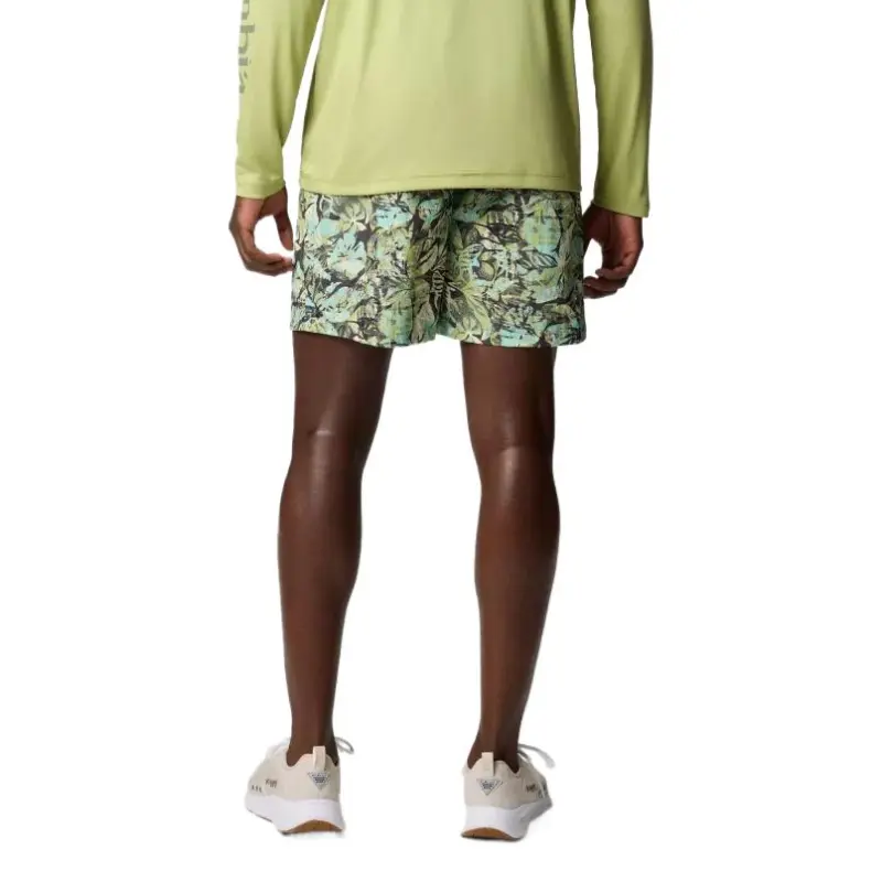 Columbia PFG Super Backcast Casual Shorts Men's Green-3