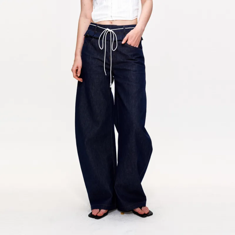 PUKI Jeans Women's Blue-2