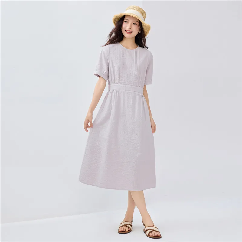 UNIQLO Short Sleeved Dresses Women's-5
