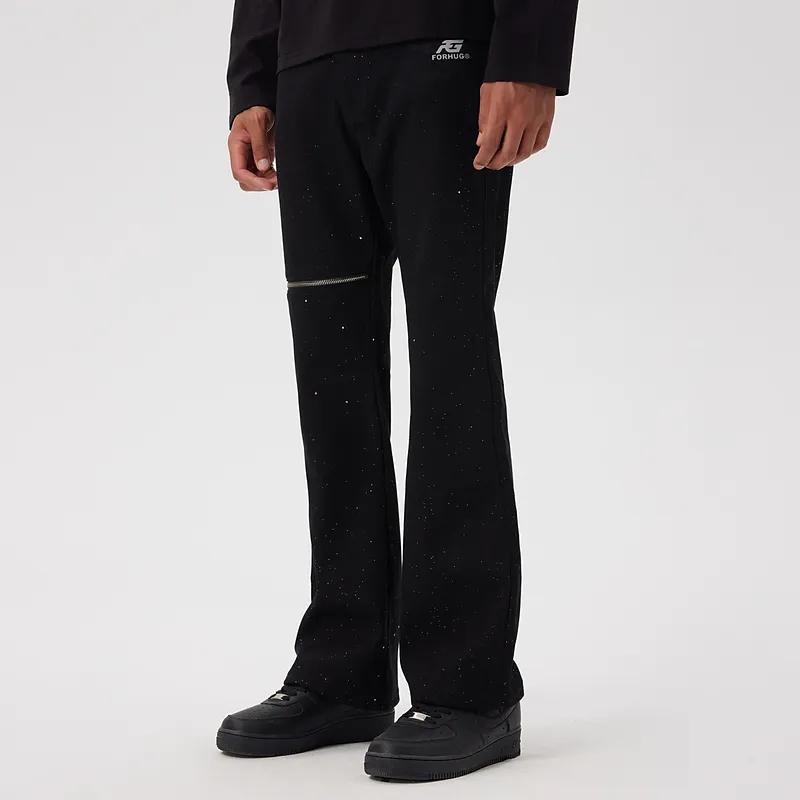 FORHUG Jeans Unisex Black-3