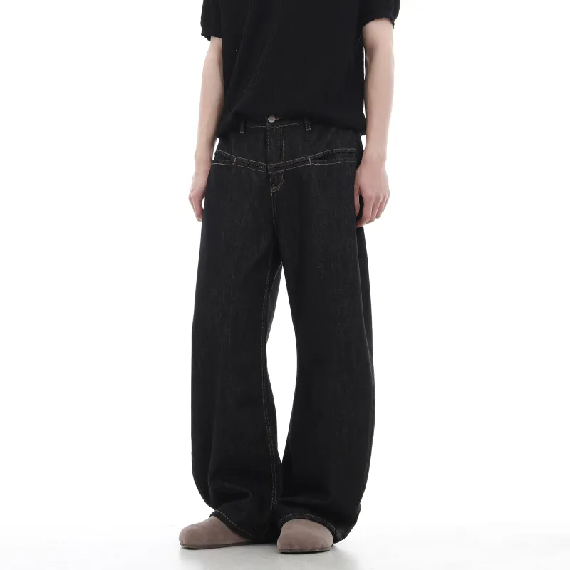 TREND ST Jeans Unisex Black-3