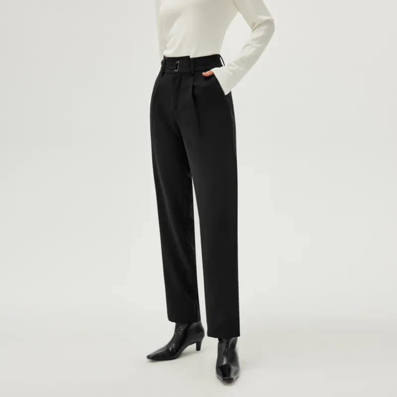 HLA Casual Pants Women's Black W9-2