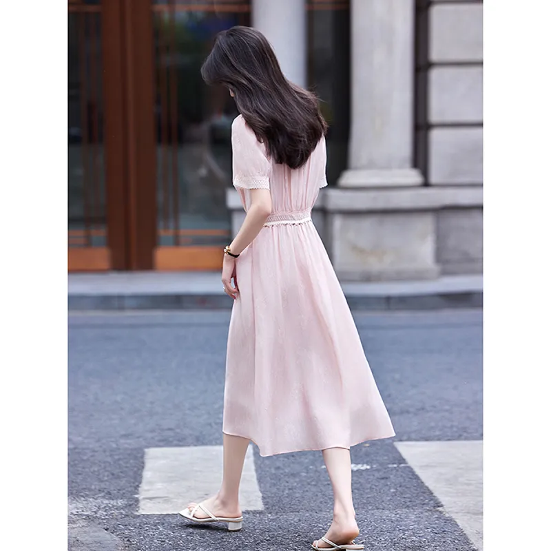 A Paradise For Awakening Short Sleeved Dress Women's-4