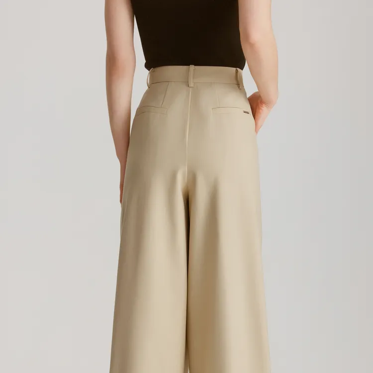 ELLE Casual Pants Women's Khaki-6