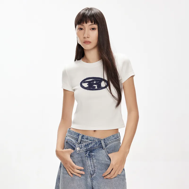 ONLY T Shirt Women's A43 Cream White-2