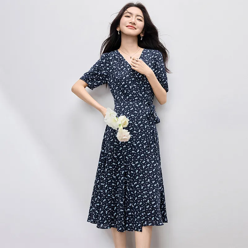 SENTUBILA Short Sleeved Dress Women's-3