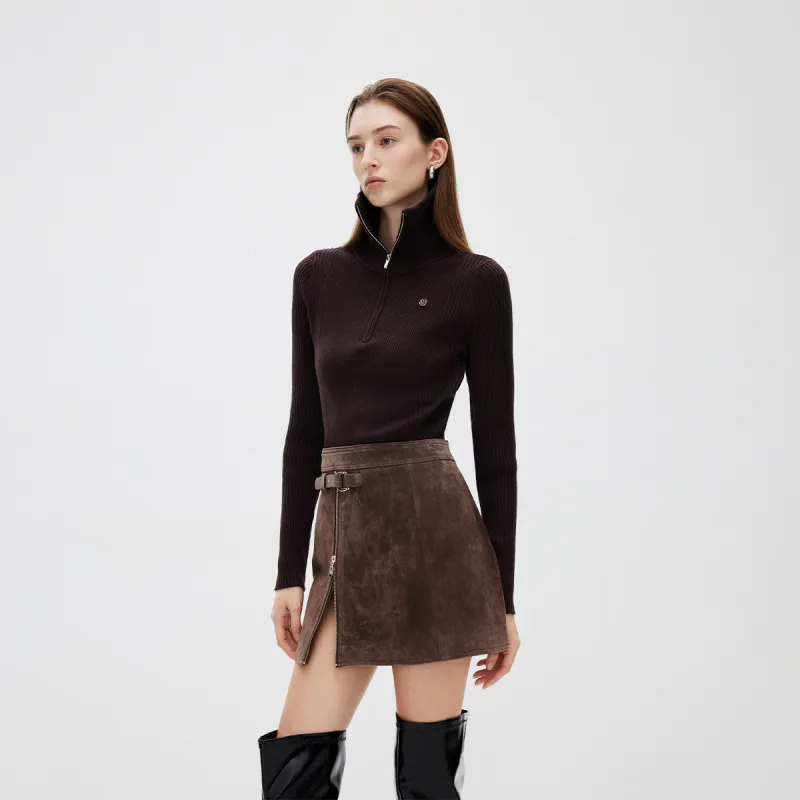 ONLY Leather Short Skirts Women's-7