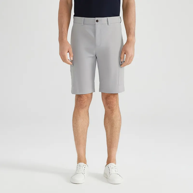 Satchi Casual Shorts Men Light Gray-1
