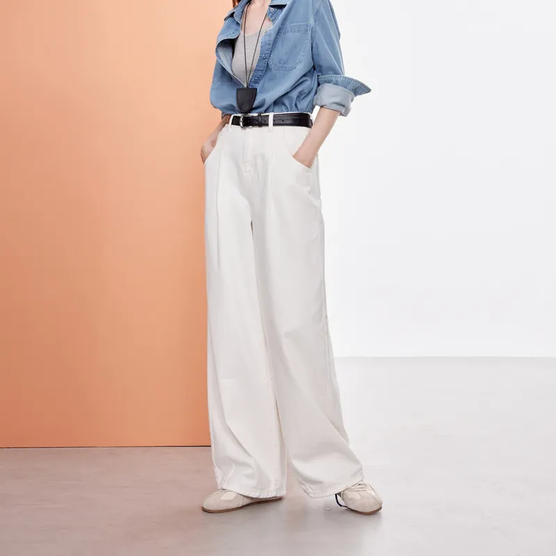 3COLOUR Jeans Women's Cloud White-3