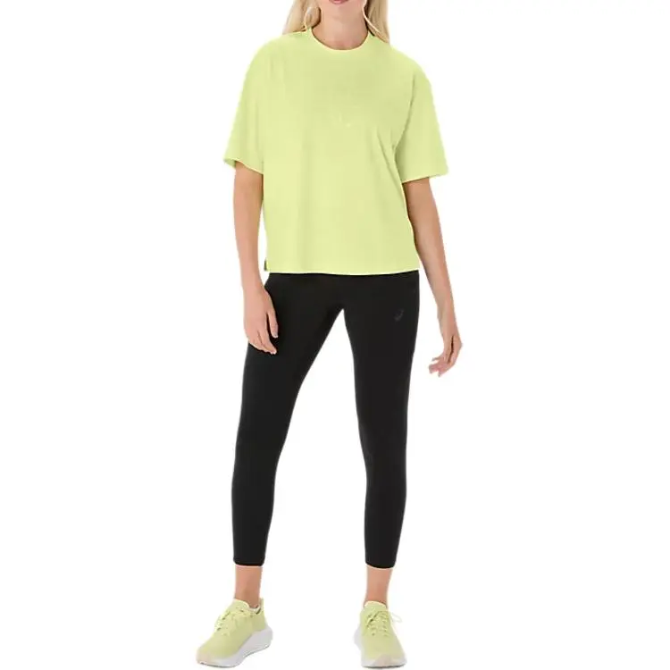 Asics NAGINOT T Shirt Women's Lemon-3