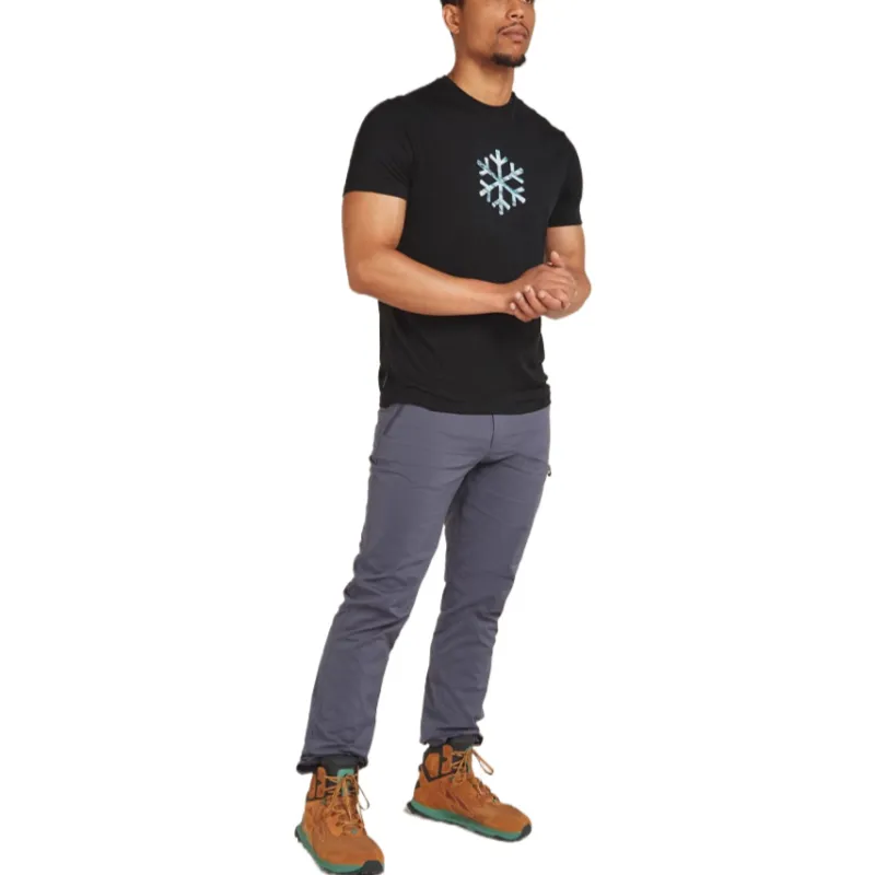 Icebreaker T Shirts Men Pure Black-2