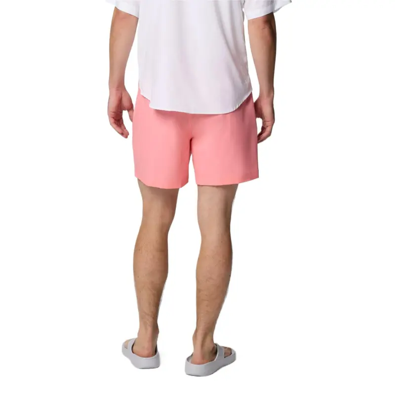 Columbia PFG Rambler Casual Shorts Men's Ice Cream Pink-1