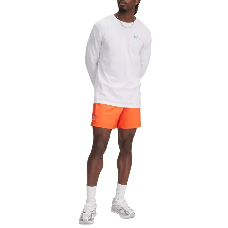 Under Armour Casual Shorts Men's Orange-2