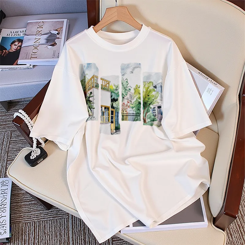 FAIRWHALE T Shirts Women's-2